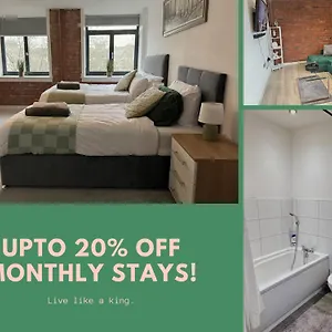 Stunning 2 Bed In Centre With Free Parking - Sleeps 7 Bradford (West Yorkshire)